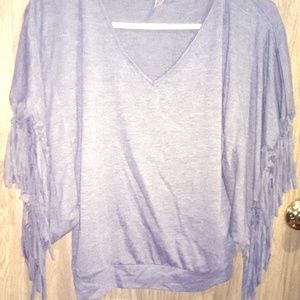 ROUTE 66 FRINGE Batwing TOP